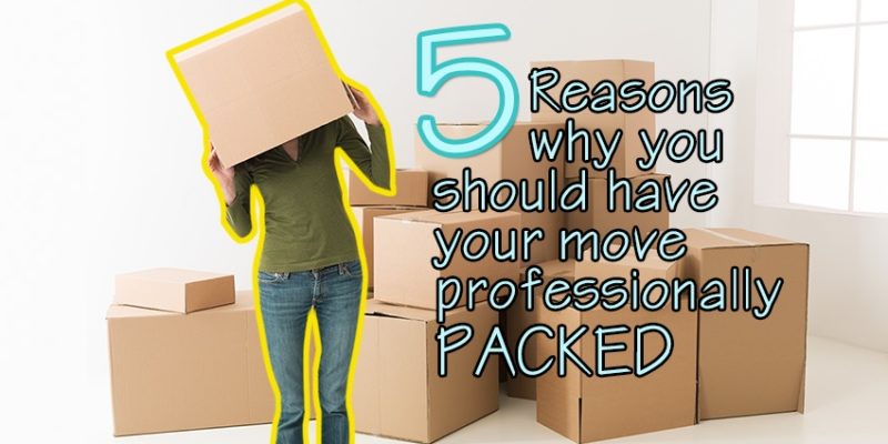 Pack yourself or hire a professional?