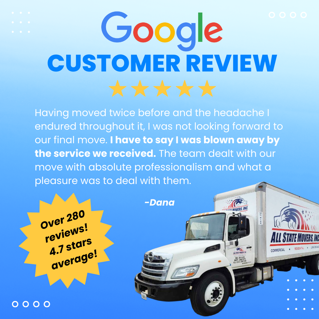 All State Movers - Customer Review