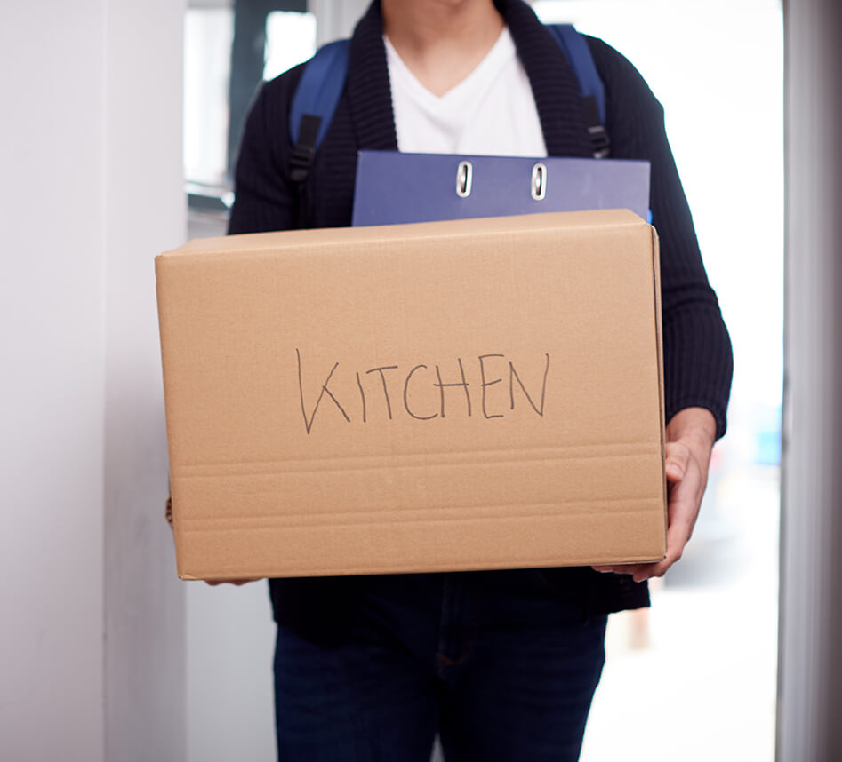 All State Movers INC. - blog photo. Hardest room to move is kitchen - label everything