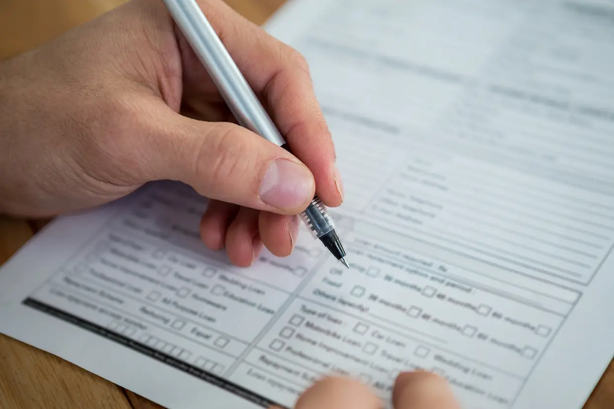 Change of address forms